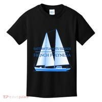 Eastern Tuamotu Islands Coastal Nautical Sailing Sailor Kids T-Shirt thumb 0