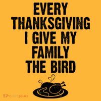Every Thanksgiving I Give My Family The Bird Sweatshirt thumb 2