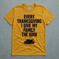 Every Thanksgiving I Give My Family The Bird T-Shirt thumb 5