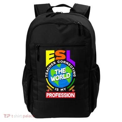 Esl Teacher Linguist Multilingual Teaching Profession Great Gift Backpack