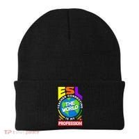 Esl Teacher Linguist Multilingual Teaching Profession Great Gift Beanie thumb 0