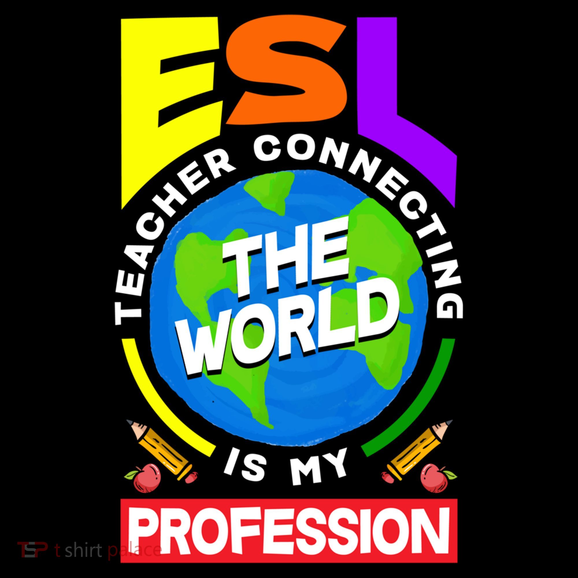 Esl Teacher Linguist Multilingual Teaching Profession Great Gift Women's Hoodie