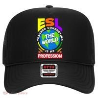 Esl Teacher Linguist Multilingual Teaching Profession Great Gift Hat thumb 0