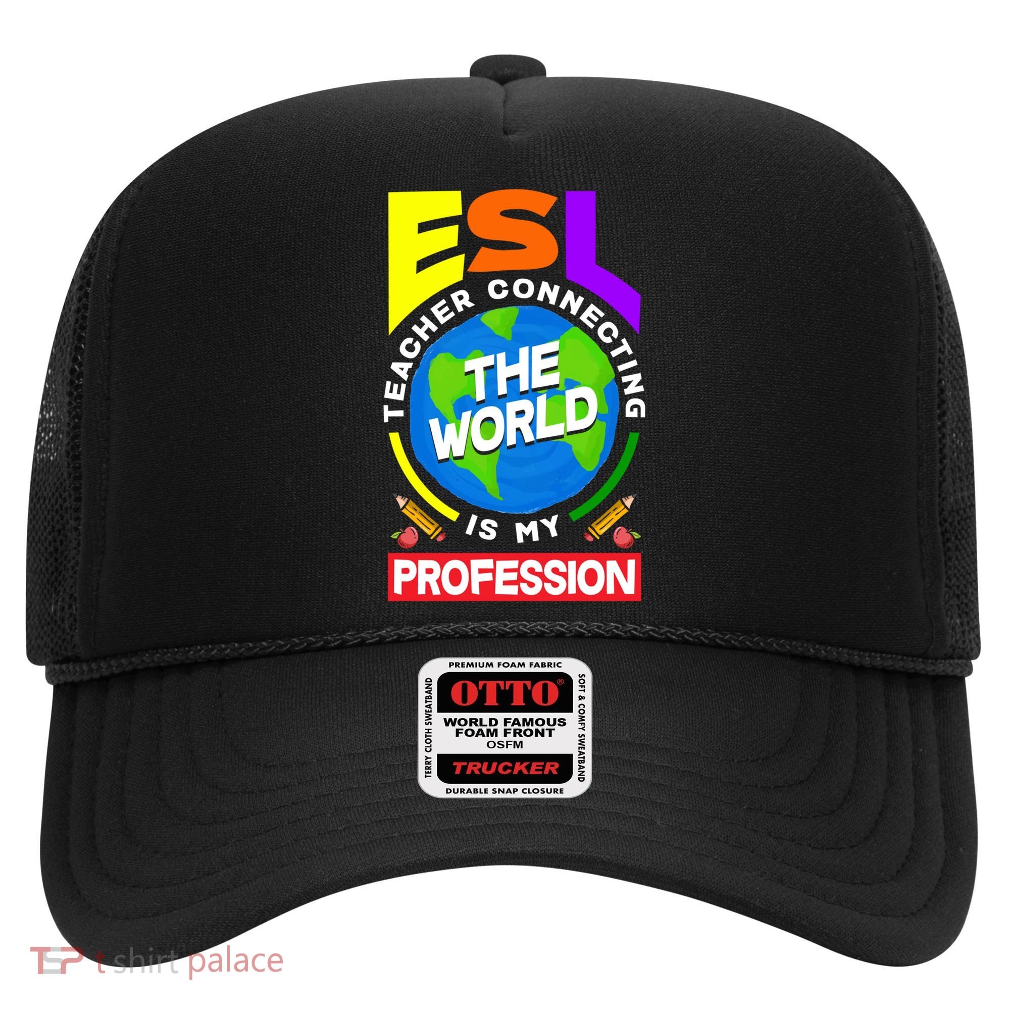 Esl Teacher Linguist Multilingual Teaching Profession Great Gift Hat