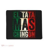 El Tata Mas Chingon Funny Grandpa Mexican Flag Spanish Dad Mousepad thumb 0