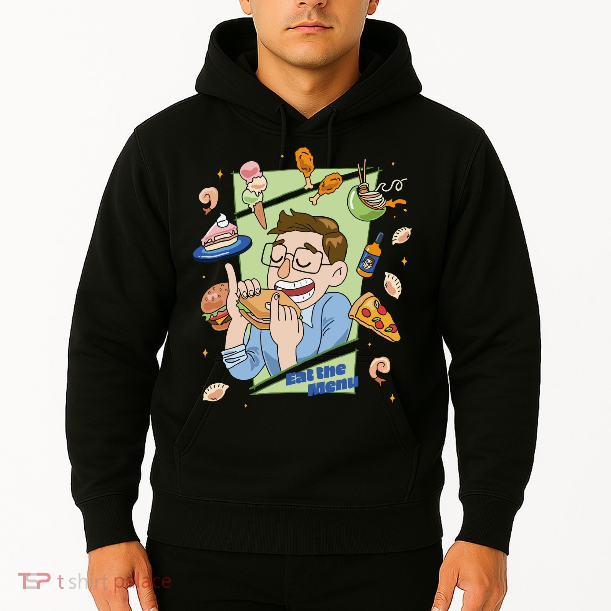 Eat The Menu KeithS Food Bounty Hoodie