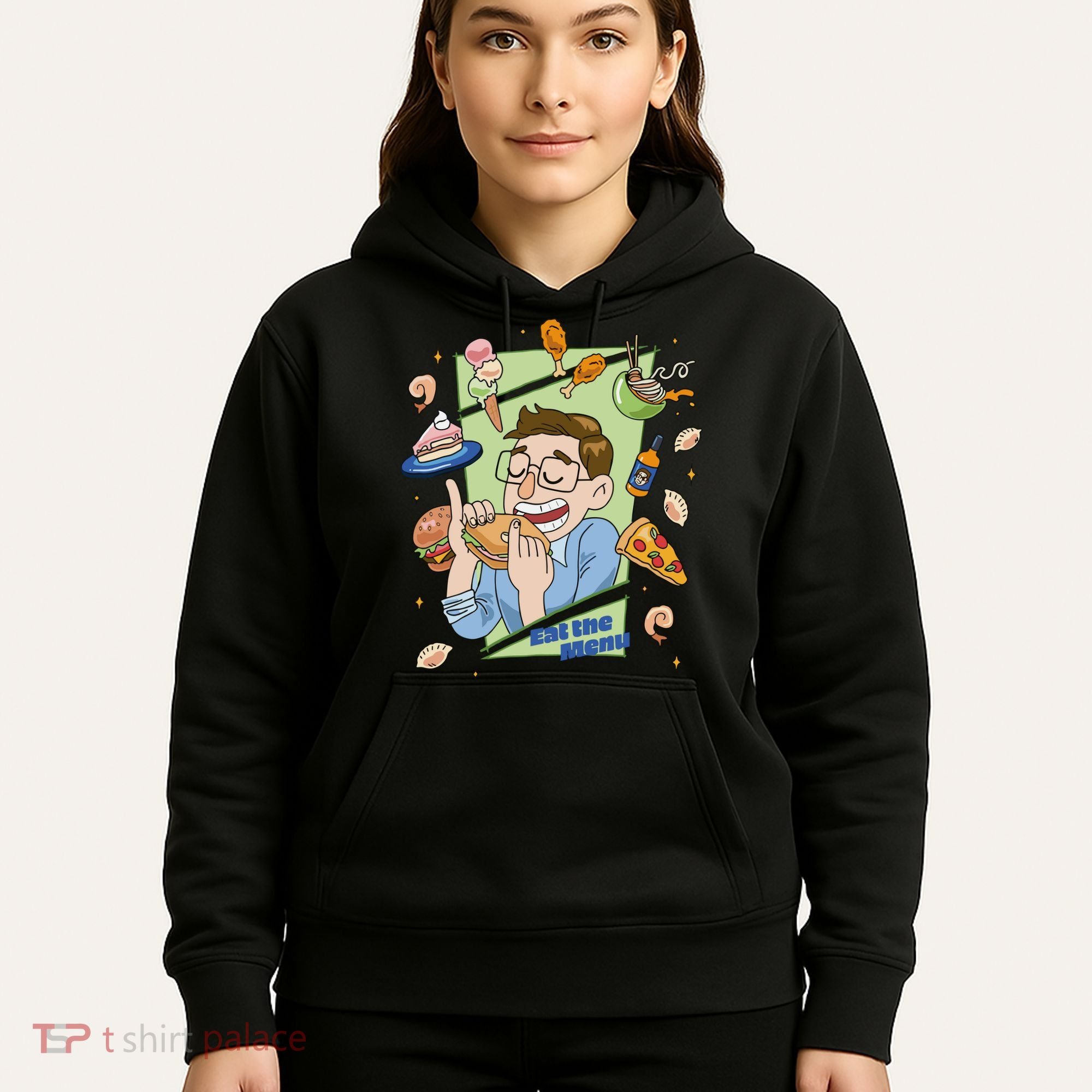 Eat The Menu KeithS Food Bounty Hoodie