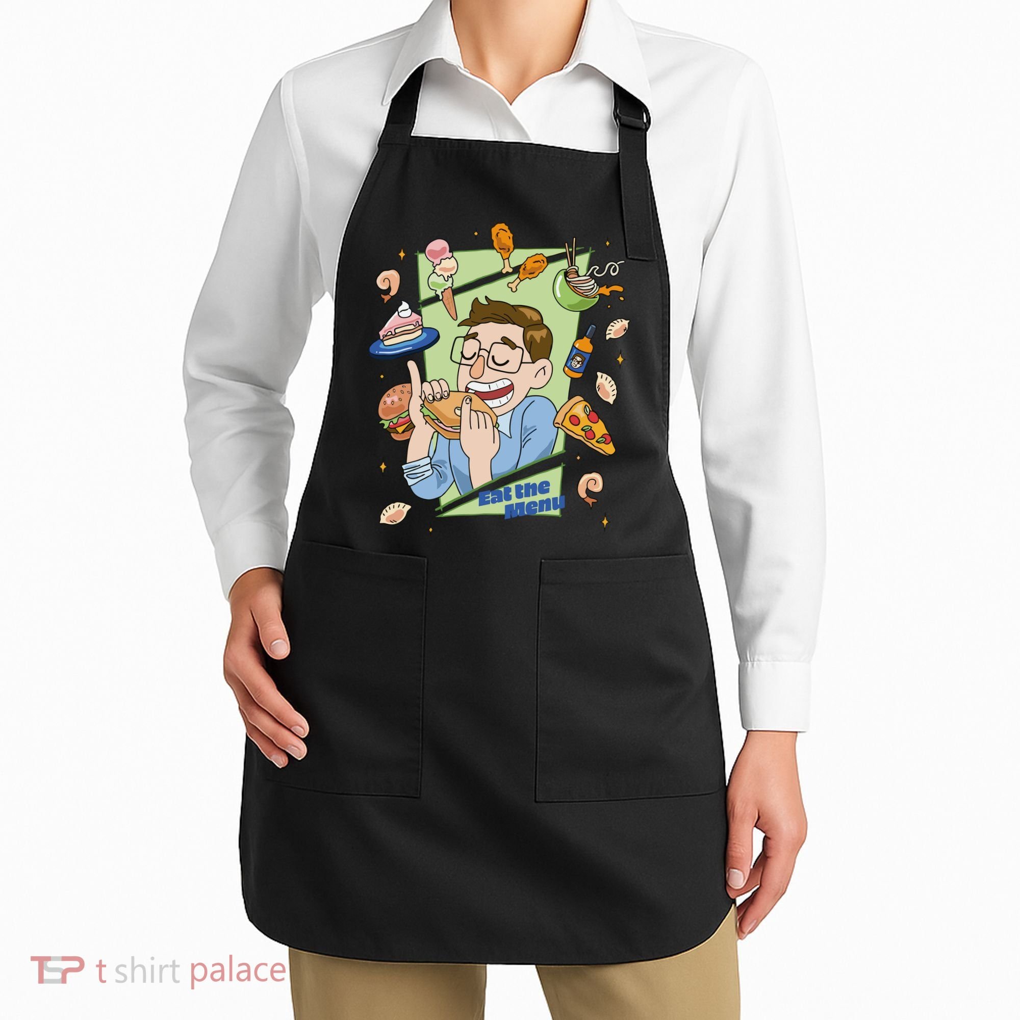Eat The Menu KeithS Food Bounty Apron