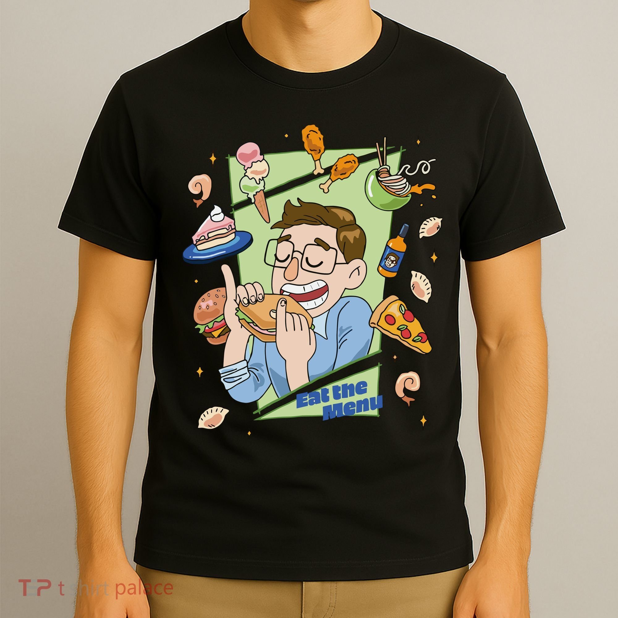 Eat The Menu KeithS Food Bounty T-Shirt