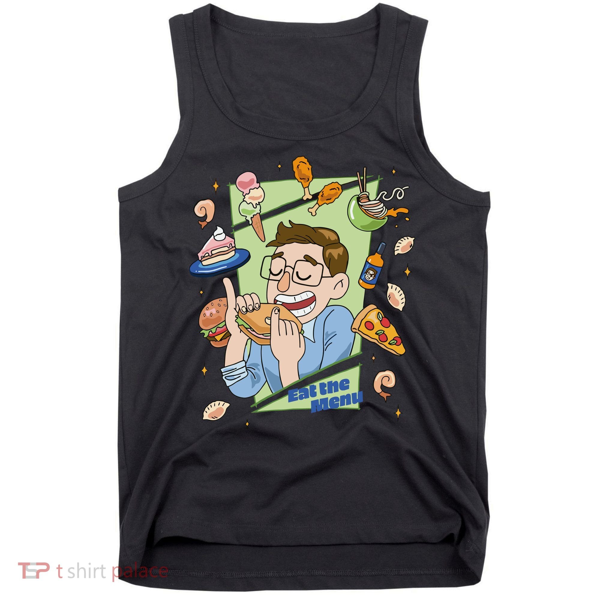 Eat The Menu KeithS Food Bounty Tank Top