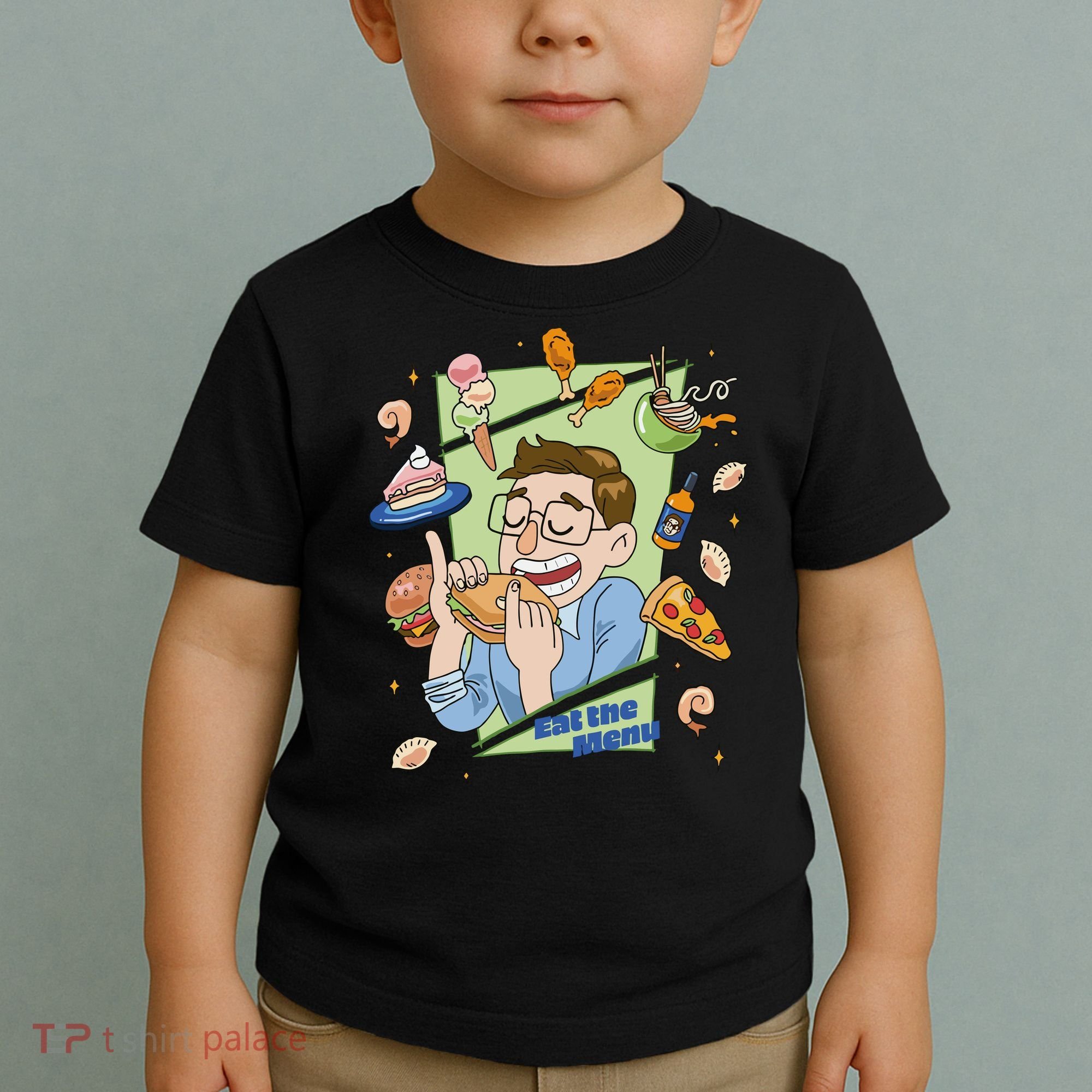 Eat The Menu KeithS Food Bounty Toddler T-Shirt