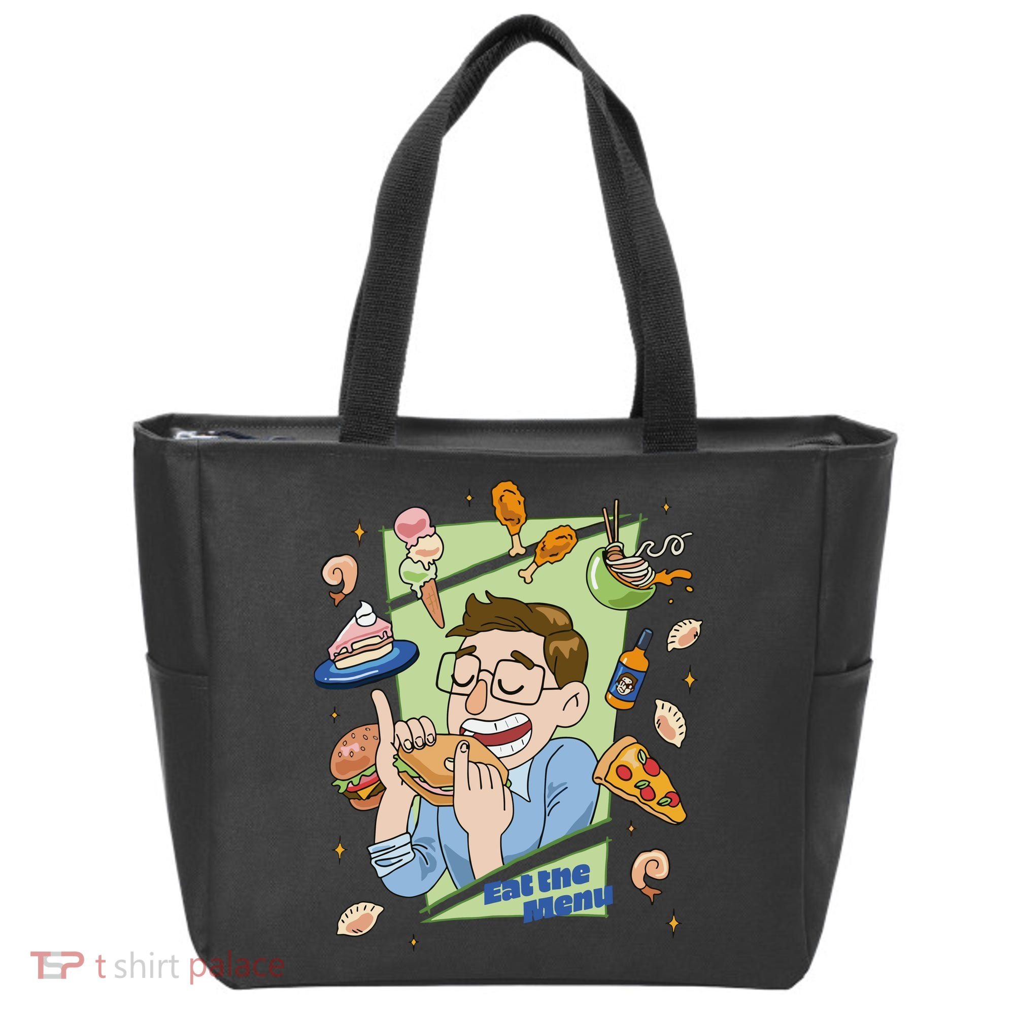 Eat The Menu KeithS Food Bounty Tote Bag