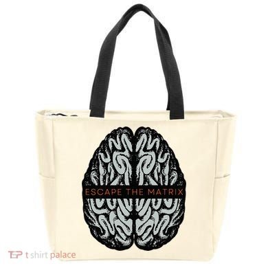 Escape The Matrix Tote Bag