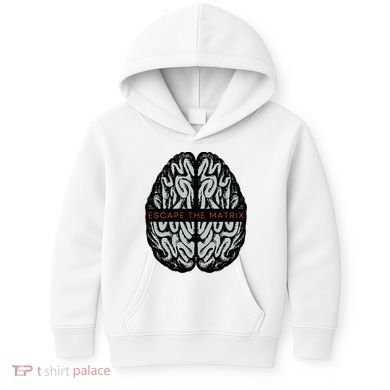 Escape The Matrix Kids Hoodie