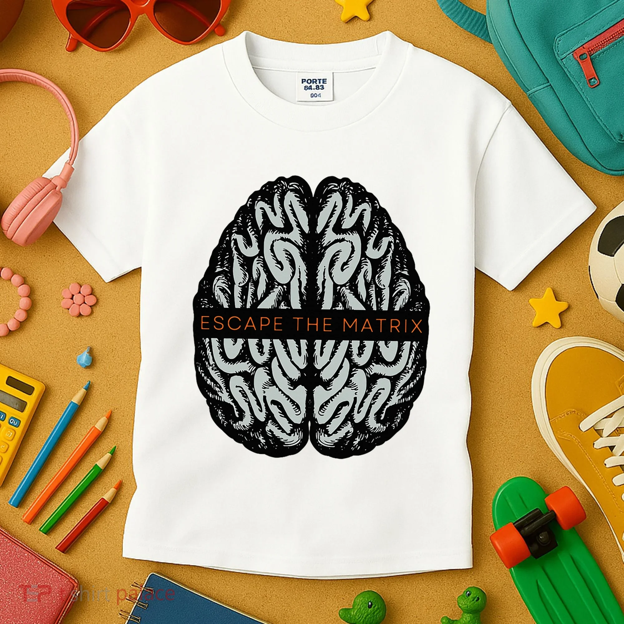 Escape The Matrix Kids T-Shirt
