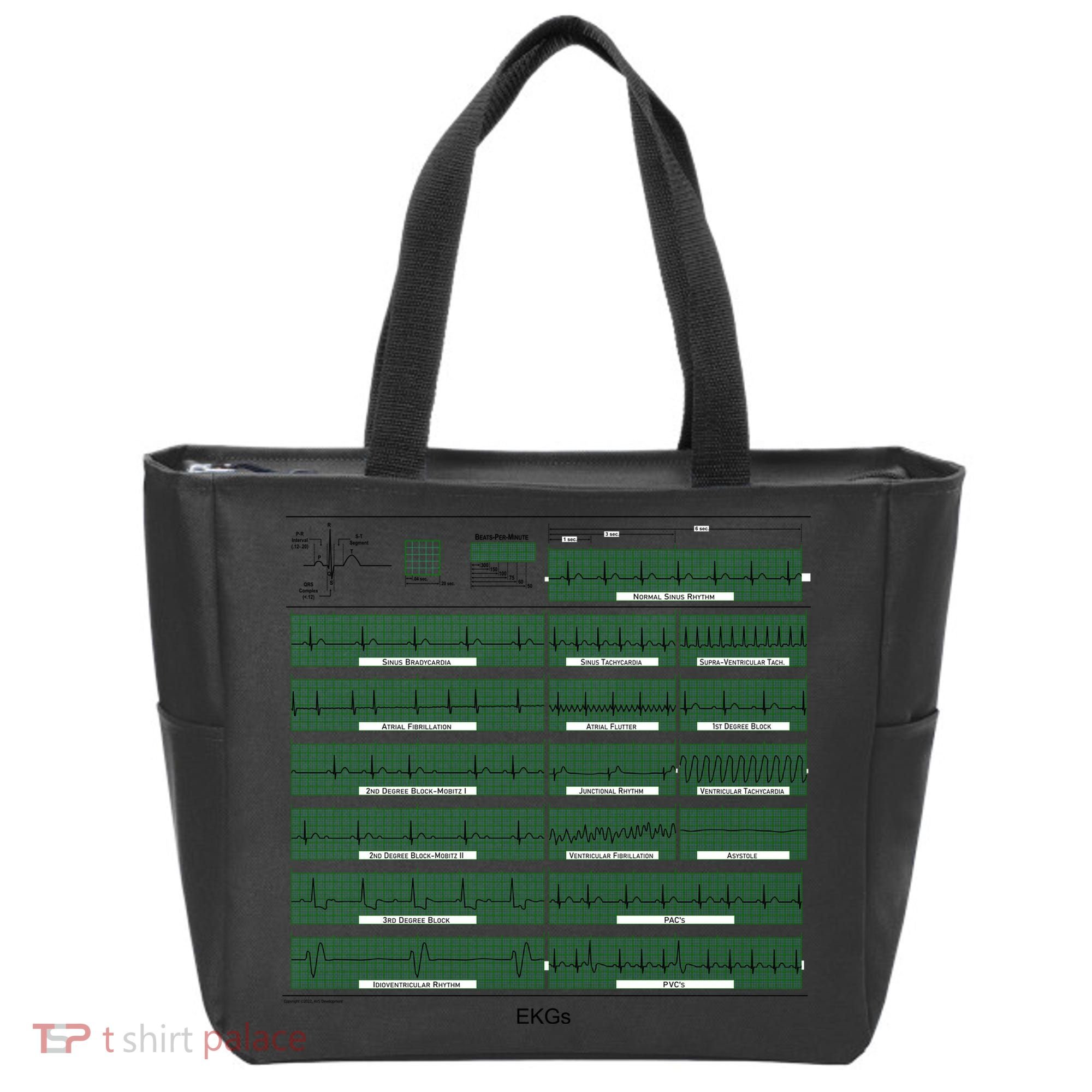EKG Training Mug Tote Bag