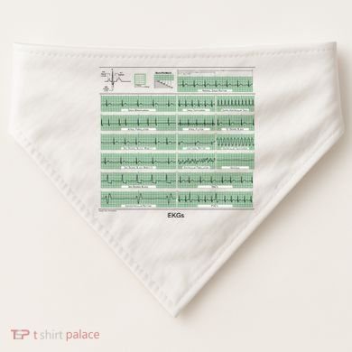 EKG Training Mug USA-Made Doggie Bandana