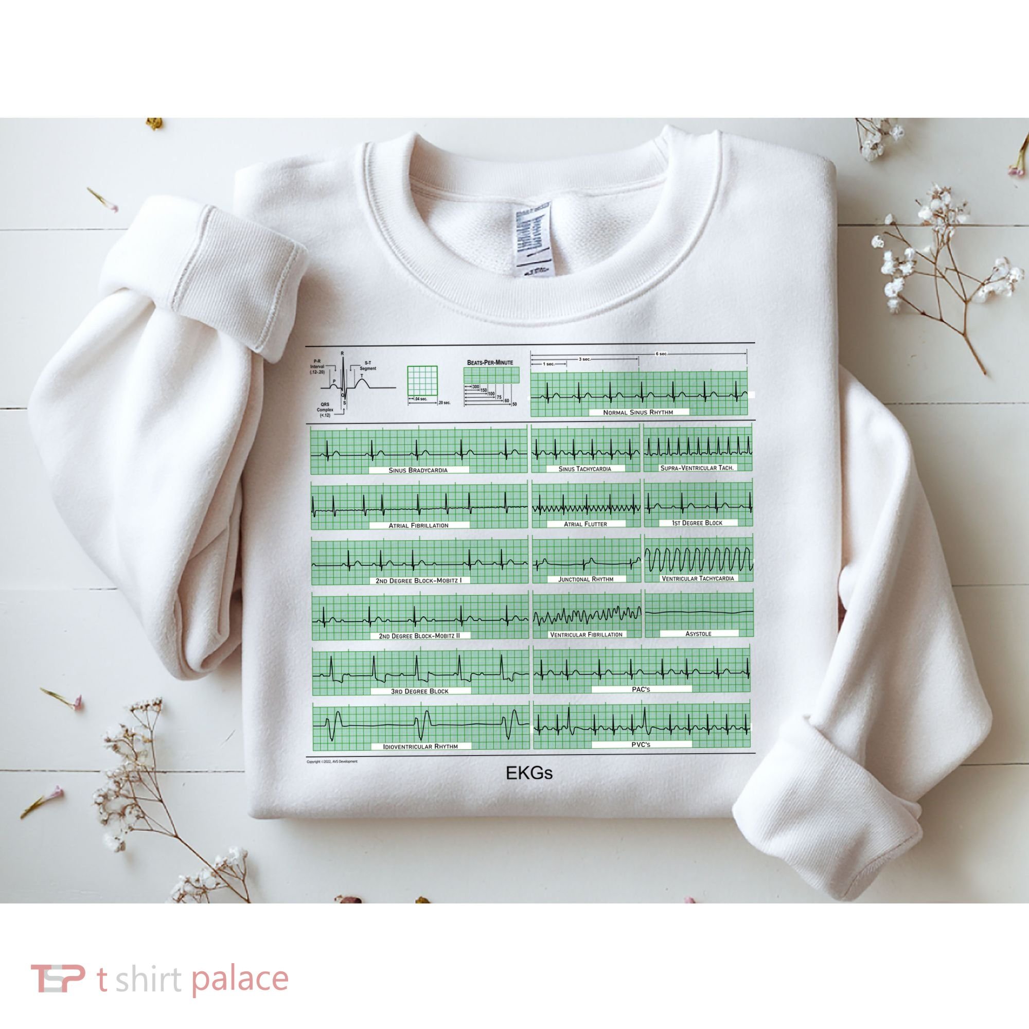 EKG Training Mug Sweatshirt