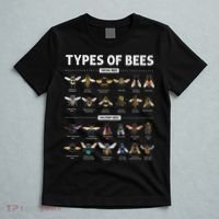 Educational Types Of Bees Chart For Bee Lovers T-Shirt thumb 5