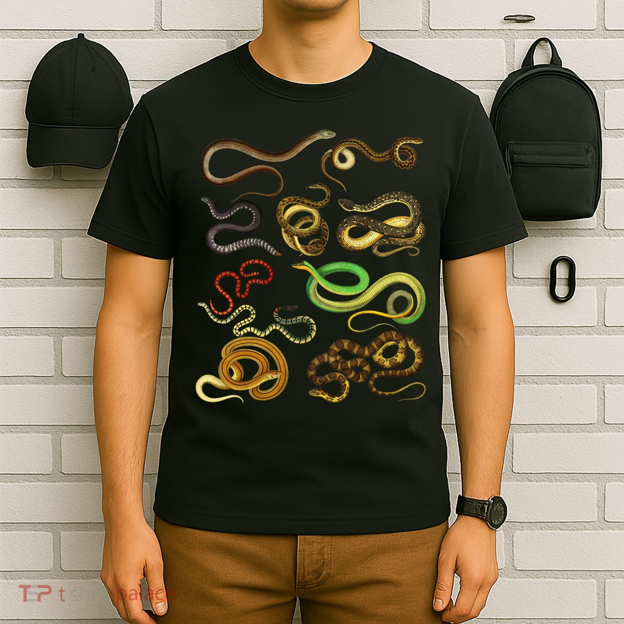 Educational Types Of Snake Gift T-Shirt