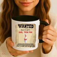 Evil Ten Pin 10 Funny Bowling Coffee Mug thumb 3