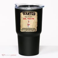 Evil Ten Pin 10 Funny Bowling Tumbler thumb 0