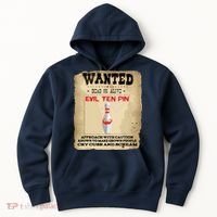Evil Ten Pin 10 Funny Bowling Hoodie thumb 0