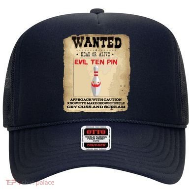 Evil Ten Pin 10 Funny Bowling Hat