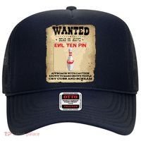 Evil Ten Pin 10 Funny Bowling Hat thumb 0