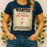 Evil Ten Pin 10 Funny Bowling Women's T-Shirt thumb 2