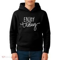 Enjoy Today Positive Kids Hoodie thumb 4