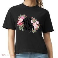Eat The Rich Floral Comfort Colors Boxy T-Shirt thumb 0