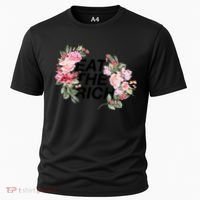 Eat The Rich Floral Cooling Performance Crew T-Shirt thumb 0