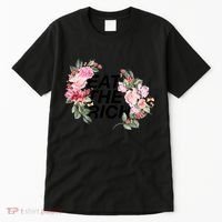 Eat The Rich Floral Tall T-Shirt thumb 0