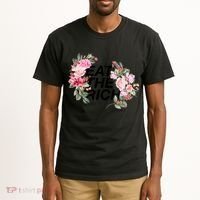 Eat The Rich Floral Tall T-Shirt thumb 2