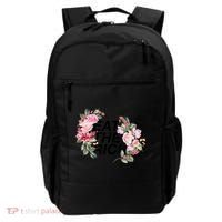 Eat The Rich Floral Backpack thumb 0