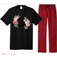 Eat The Rich Floral Pajama Set thumb 0