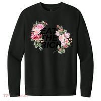 Eat The Rich Floral V.I.T. Fleece Crew Sweatshirt thumb 0