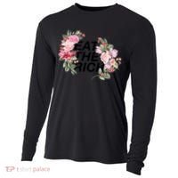 Eat The Rich Floral Cooling Performance Long Sleeve Crew thumb 0