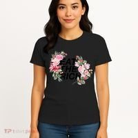 Eat The Rich Floral Women's T-Shirt thumb 4
