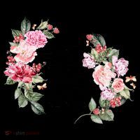 Eat The Rich Floral Women's T-Shirt thumb 6