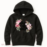Eat The Rich Floral Kids Hoodie thumb 0