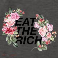 Eat The Rich Floral Vector Backpack thumb 2