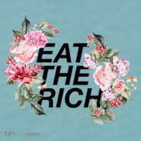 Eat The Rich Floral Sueded Cloud Jersey T-Shirt thumb 2