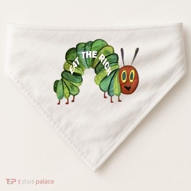 Eat The Rich USA-Made Doggie Bandana