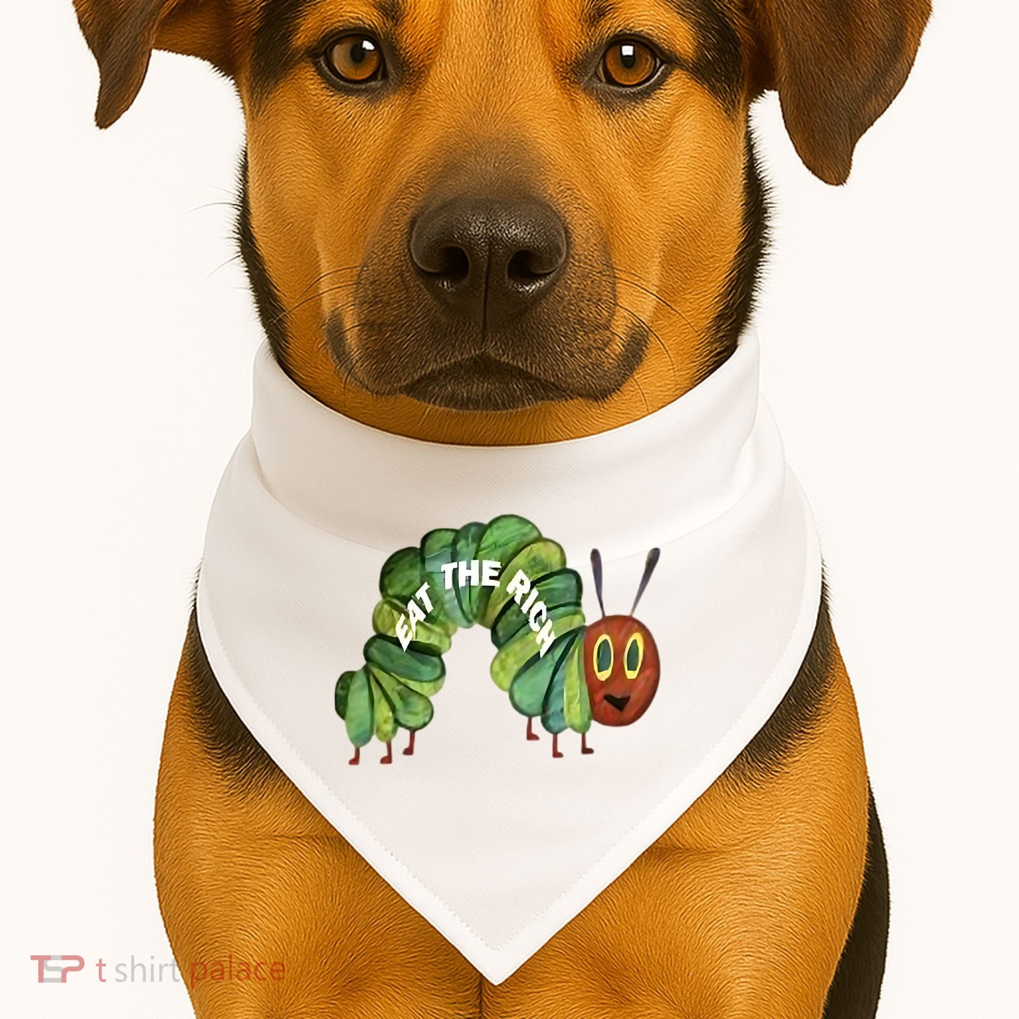 Eat The Rich USA-Made Doggie Bandana