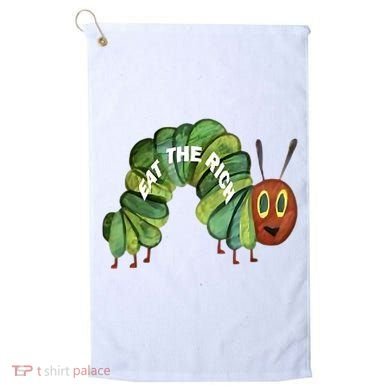 Eat The Rich Golf Towel