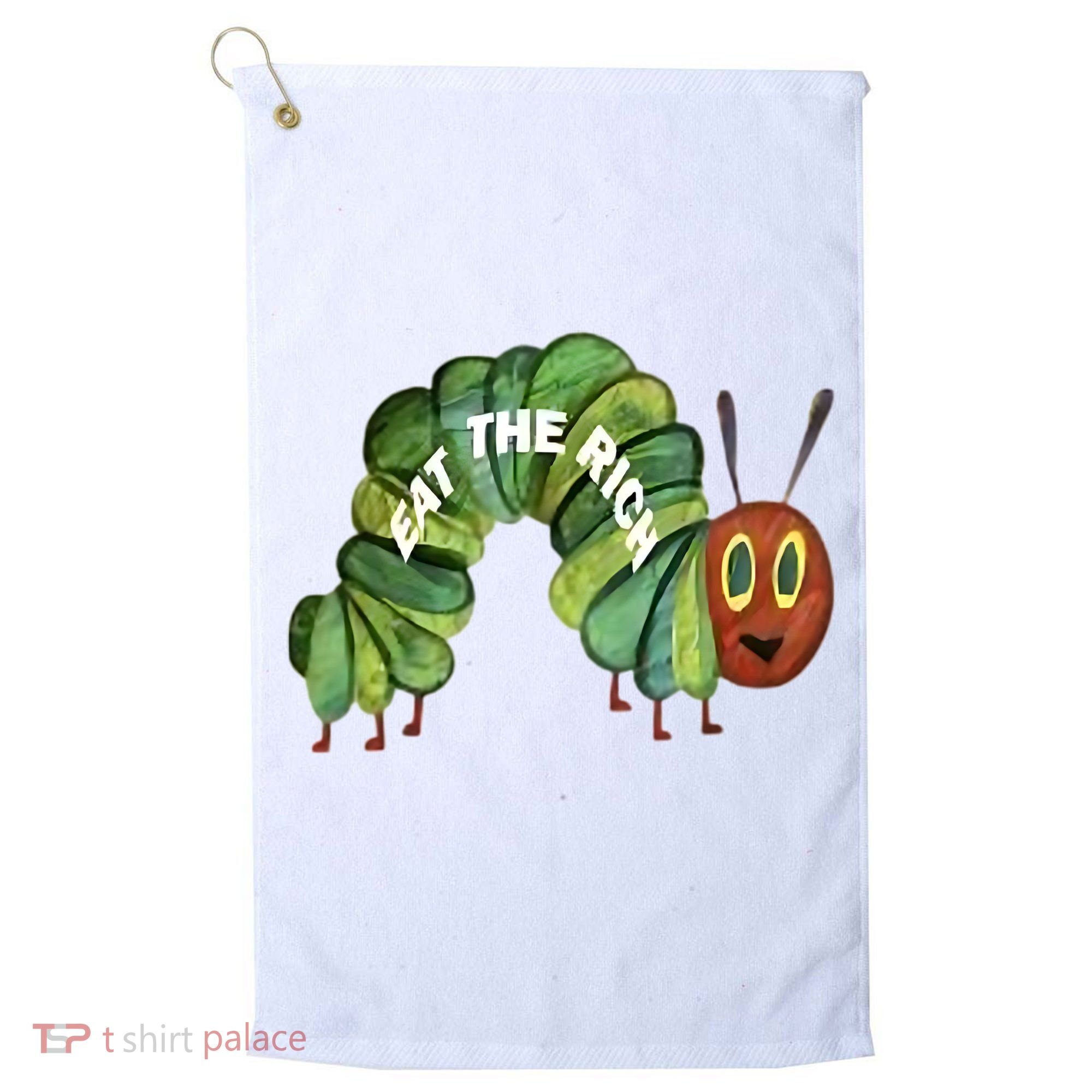 Eat The Rich Golf Towel