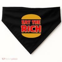Eat The Rich USA-Made Doggie Bandana thumb 0