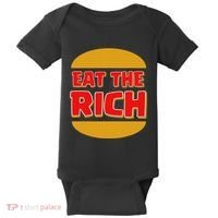 Eat The Rich Baby Bodysuit thumb 0